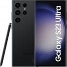 Samsung Galaxy S23 Ultra 256GB Phantom Black mobile phone on the Three Unlimited at 33 tariff