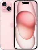 Apple iPhone 15 128GB Pink mobile phone on the Three Unlimited + Unlimited + 300GB at 18 tariff