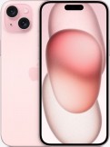 Apple iPhone 15 Plus 128GB Pink mobile phone on the Three Unlimited at 16 tariff