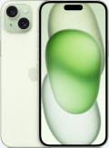 Apple iPhone 15 Plus 128GB Green mobile phone on the Three Upgrade Unlimited at 31 tariff