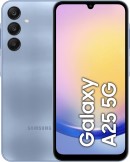 Samsung Galaxy A25 5G 128GB Blue mobile phone on the iD Upgrade Unlimited at 21.99 tariff