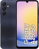 Samsung Galaxy A25 5G 128GB Blue Black mobile phone on the Three Unlimited + Unlimited + 300GB at 12 tariff