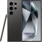 Samsung Galaxy S24 Ultra 256GB Titanium Black mobile phone on the iD Unlimited at 29.99 tariff