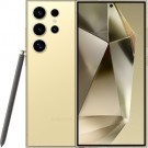 Samsung Galaxy S24 Ultra 256GB Titanium Yellow mobile phone on the Three Unlimited at 51 tariff