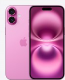 Apple iPhone 16 Plus 128GB Pink mobile phone on the Vodafone Unlimited Max at 31 tariff